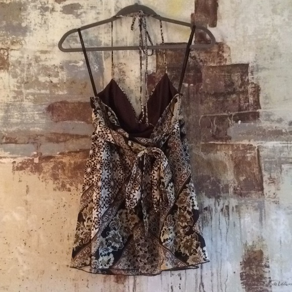 Rampage Floral Halter Top - Picture 2 of 4